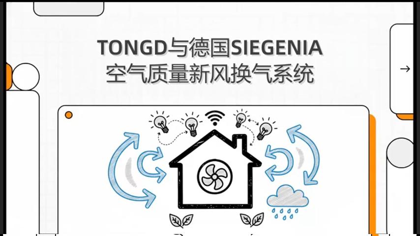 空气质量监测联动智能新风系统