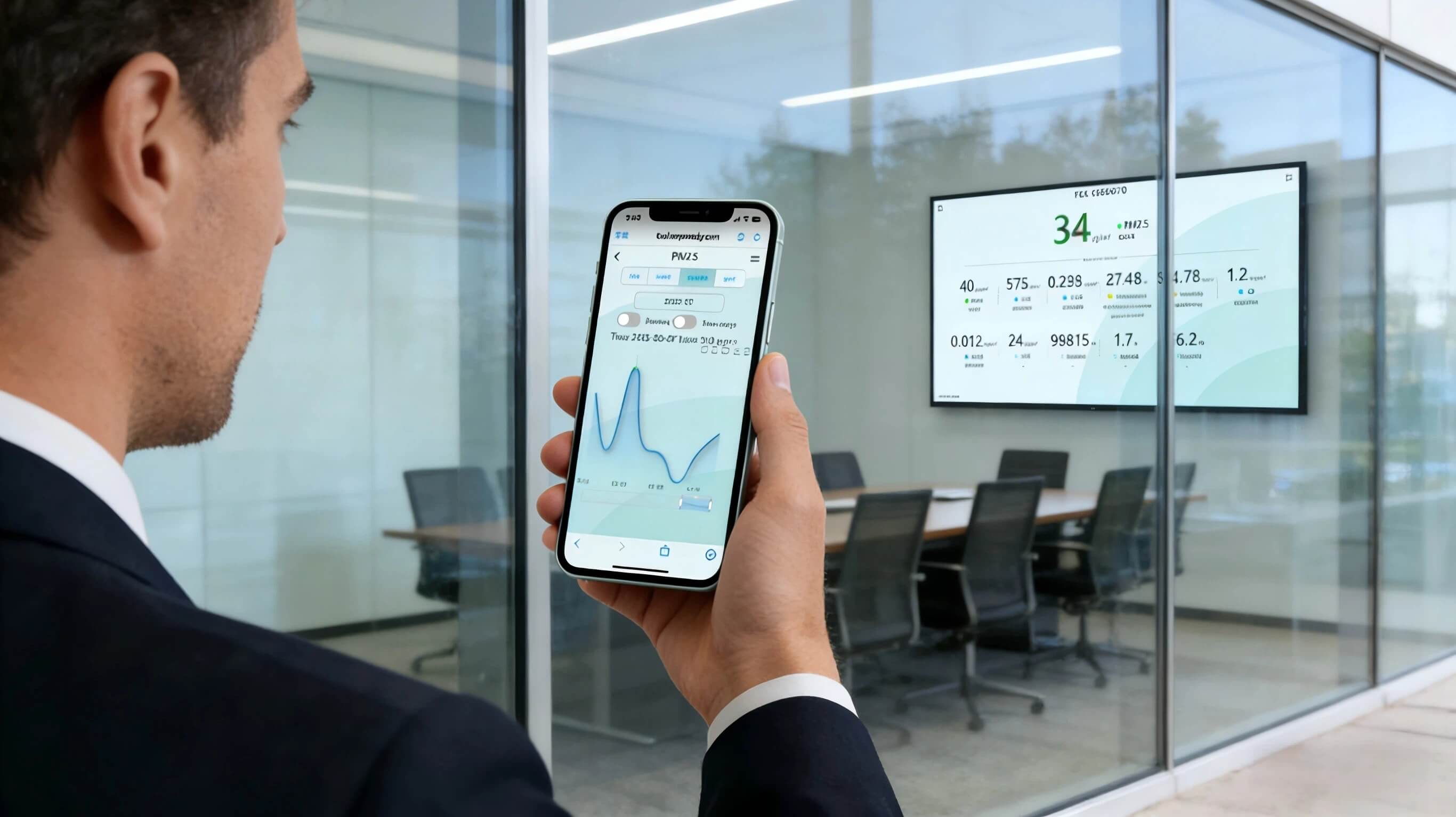 商用办公楼空气质量监测数据平台