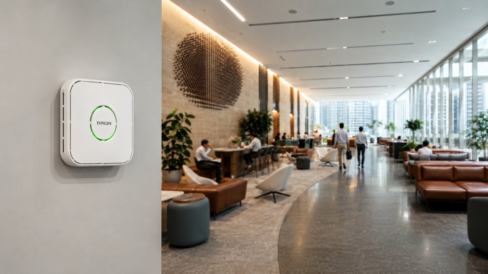 TikTok新加坡亚太总部如何部署Tongdy MSD-18商用室内空气质量监测系统
